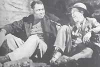 Paul Robeson yn Proud Valley gydag Edward Rigby