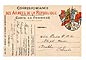 Postcard sent from France in World War I