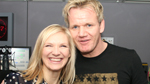 Jo with Gordon Ramsay