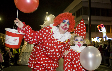 Clowning around in Eltham
