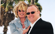 Elaine Paige & her producer Malcolm Prince