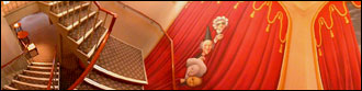 murals at The Theatre, Chipping Norton