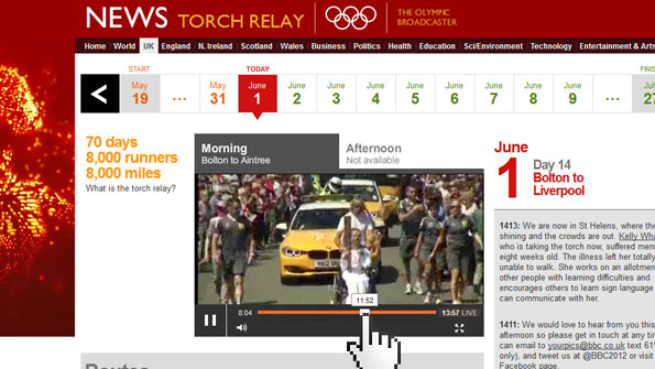 Screengrab of /torchrelay