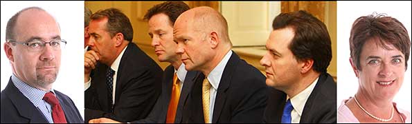 Jim Knight, Coalition Cabinet c/o PA, and Sarah McCarthy-Fry