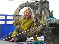 Maritime Archaeologist Alex Hildred