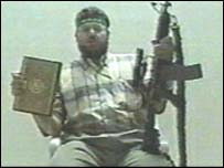 Um vídeo mostrou um integrante do Hamas assumindo responsabilidade pelo atentado
