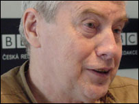 Jiří Grygar ve studiu BBC