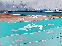 Exmouth beach by Anna Mazek