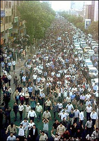 تظاهرات در تبريز