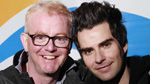 Chris Evans and Kelly of Stereophonics