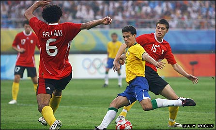 Hernanes impressed for Brazil at the Olympics