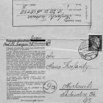 Letters were allowed but dictated or censored and words were often blacked out