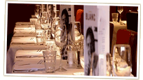 Menu on table