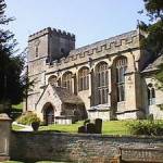 The beautiful Cotswold church that was narrowly missed by the crashing training aircraft.