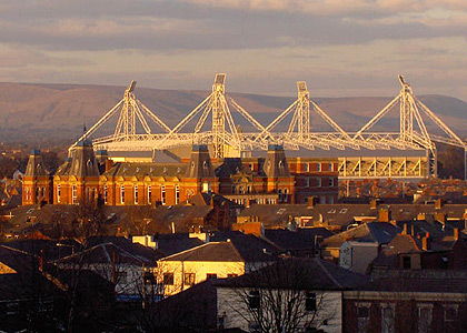 Deepdale bathed in sunset Deepdale bathed in sunset