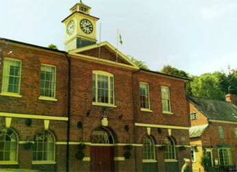 The lovely old town hall in Montgomery