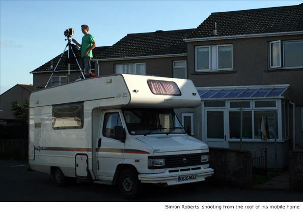 Simon Roberts at work