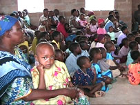 Children at school in Morogoro