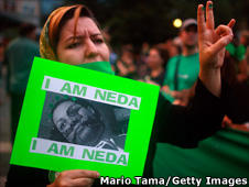 A rally in New York, USA