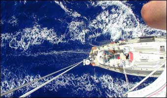 shot from the mast