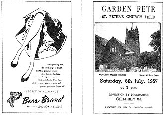Woolton fete programme