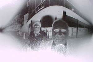 A pinhole photo with Ed and Jim.