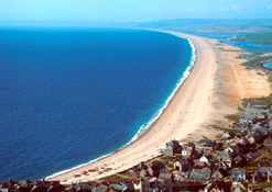 Chesil Beach in Dorset