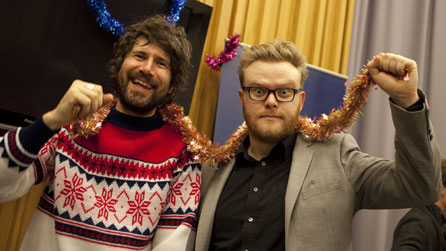 Gruff Rhys a Huw Stephens