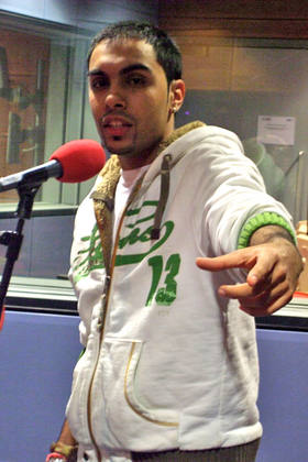 Raxstar serenading the mic