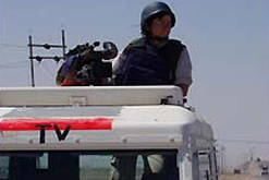 Image: A TV Camerman in Iraq