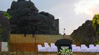 Lễ kỷ niệm được tổ chức ở địa điểm lịch sử Garuda Wisnu Kencana