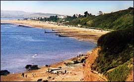 Exmouth coastal view