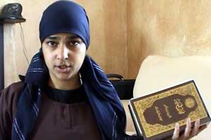 As a Muslim woman Zaheera chooses to wear traditional clothing...