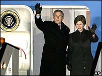 George W. Bush e Laura Bush