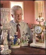 Alan Smith with antiques