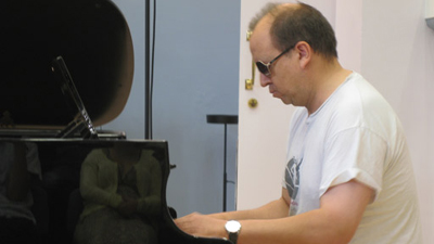 Image from BBC Radio 3 Pianothon, Leeds 2009