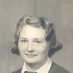 Taken during September 1943, this is Mary wearing her Land Army Uniform.