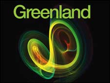 Cartaz da peça de teatro Greenland, em cartaz em Londres.