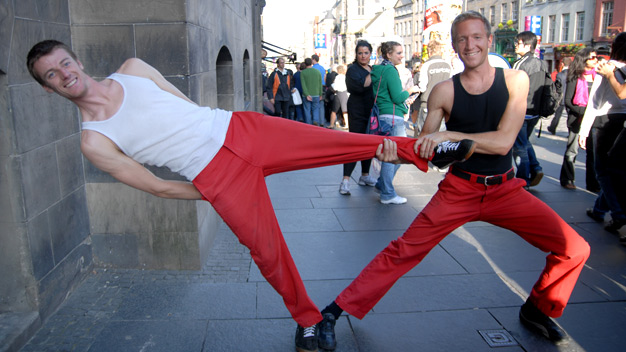 David and Tobin of The Flash