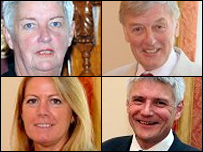 Candidates elected unopposed