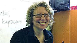 Lip reading tutor Ollie Goldstone