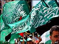 Hamas gösterisinden