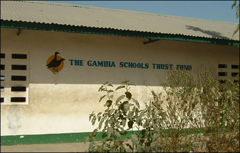 Jersey Gambia Schools Trust classroom block 