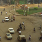 Morning rush hour in Phnom Penh