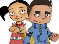 Lara and Max from BBC RaW