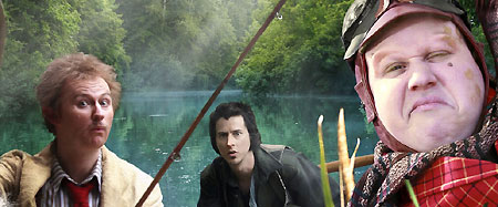 Mark Gatiss as Rat, Lee Ingleby as Mole and Matt Lucas as Toad