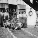 A Group Barrack picture taken at Bristol in 1942.