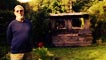 Norman Taylor and his shed
