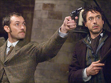 Jude Law and Robert Downey Jr