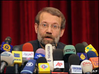Kryenegociatori iranian, Larijani